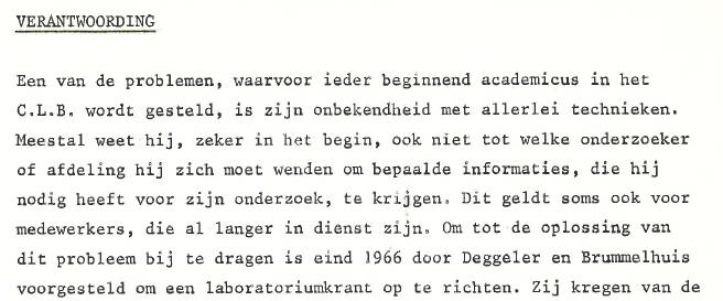 Verantwoording