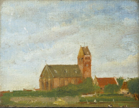 Kerkje in Hollum, Ameland 