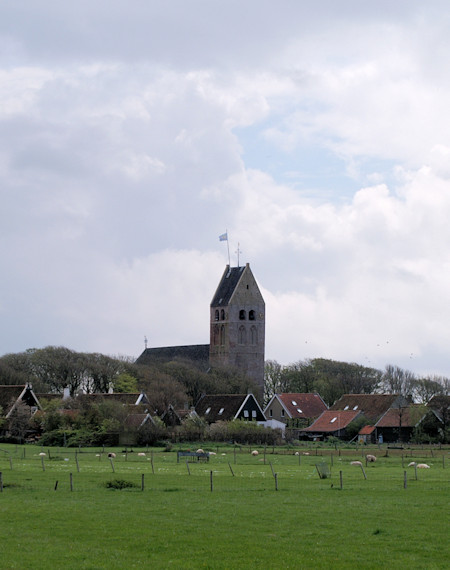 Kerkje in Hollum, Ameland 