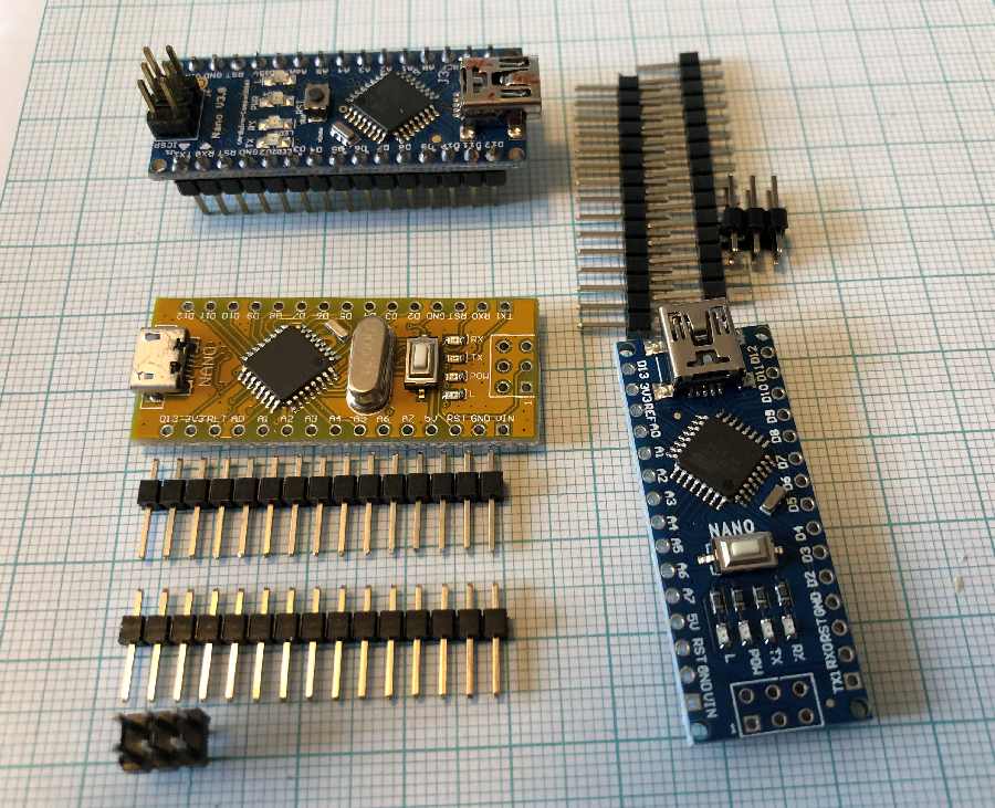 Drie arduino's