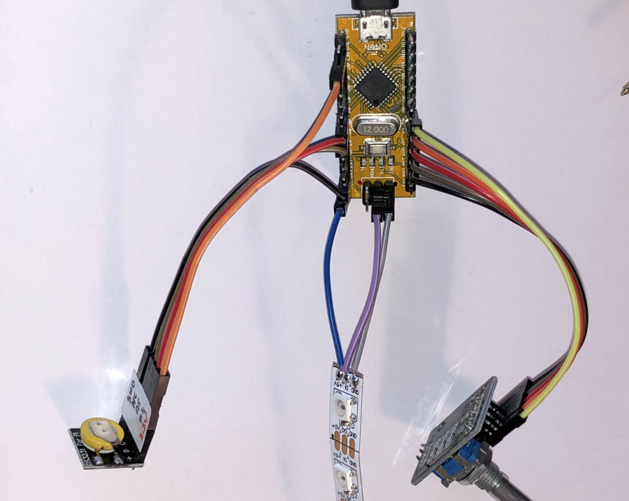 Connections to Arduino