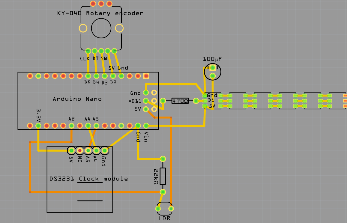 Fritzing-schema