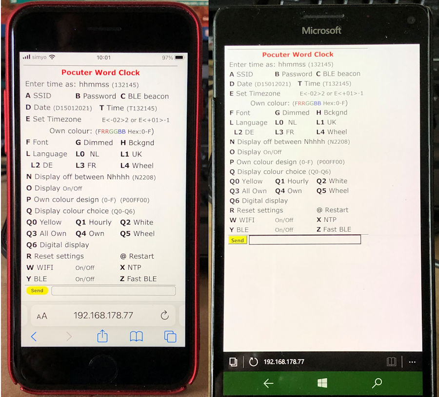 MS phone and iPhone8
